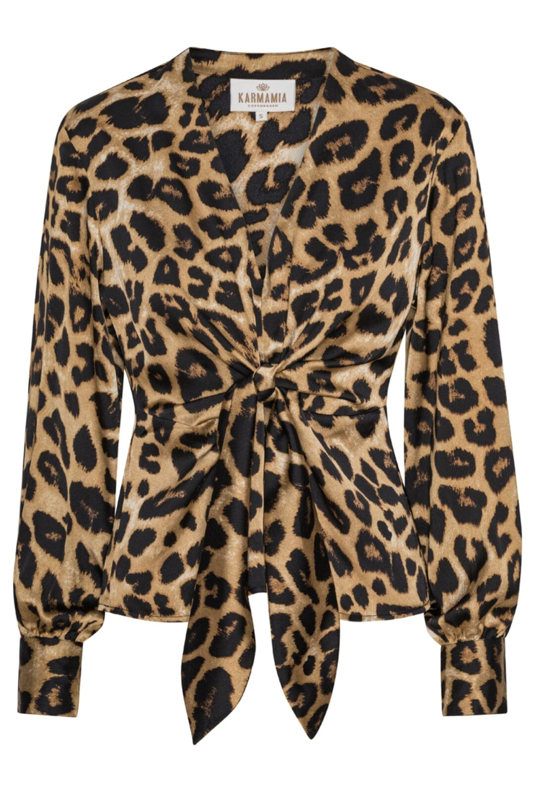 Karmamia - Blair Blouse - Hammered Leopard