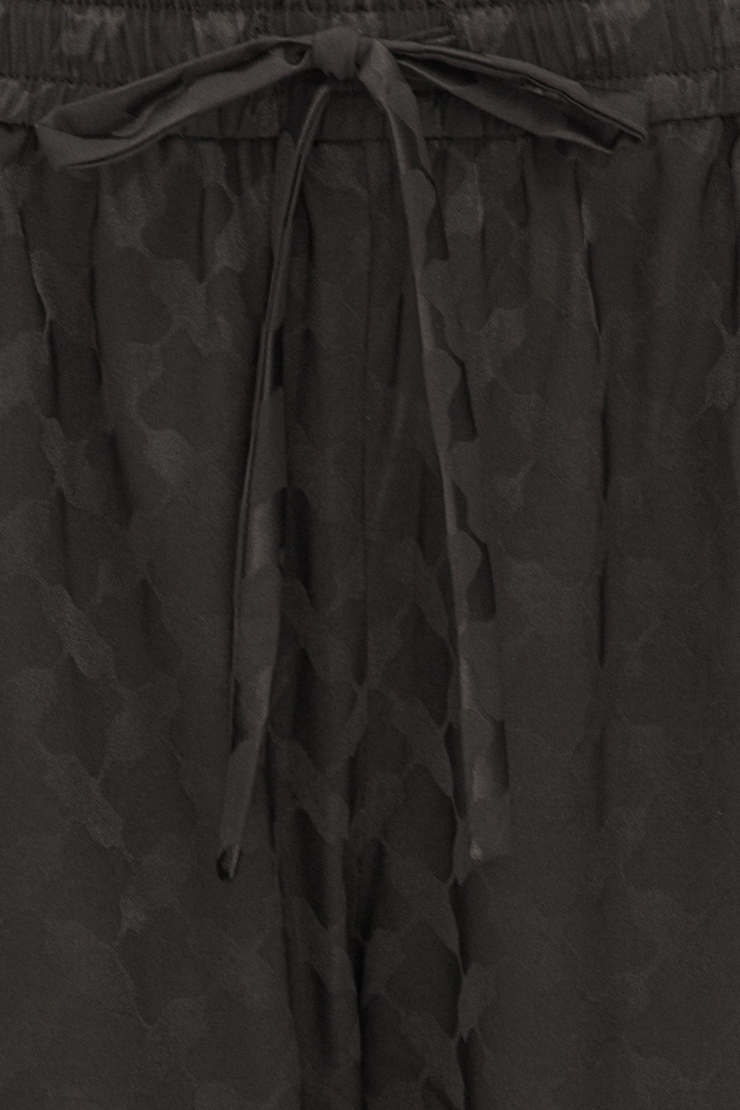 Forudbestilling - Karmamia - Cora Pants - Black Keffiyeh Jacquard (September) Bukser 