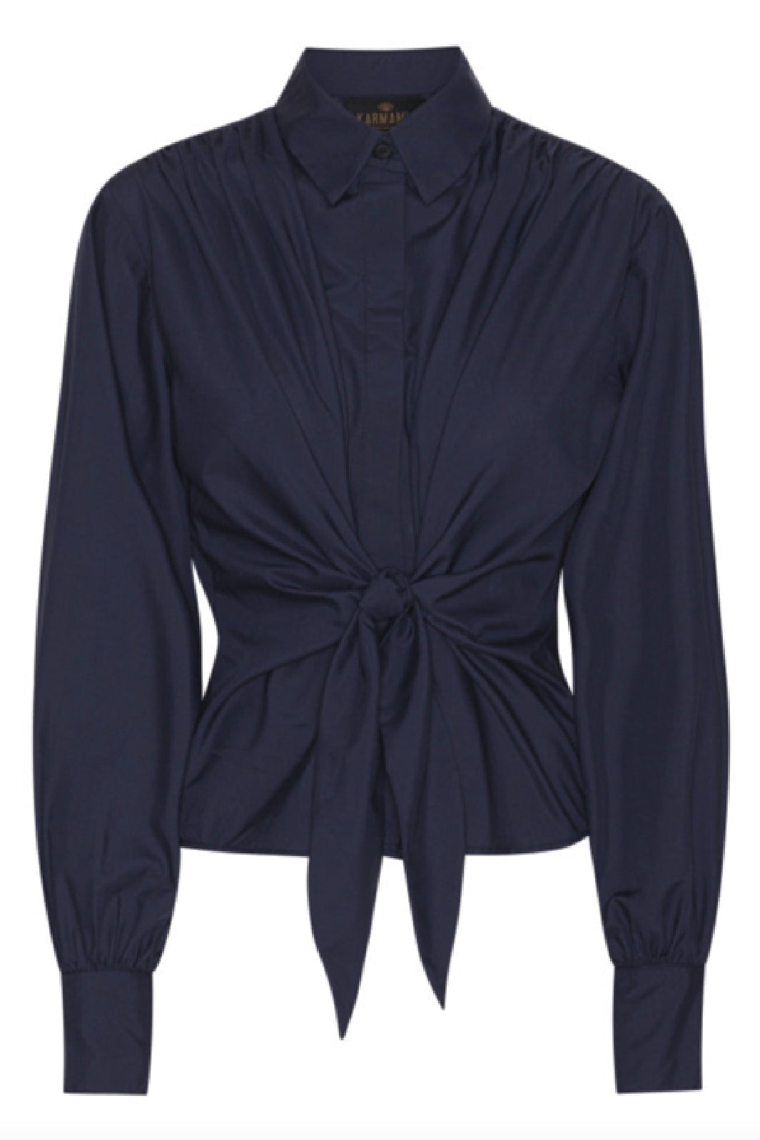 Karmamia - Lee Shirt - Navy Blue Cotton