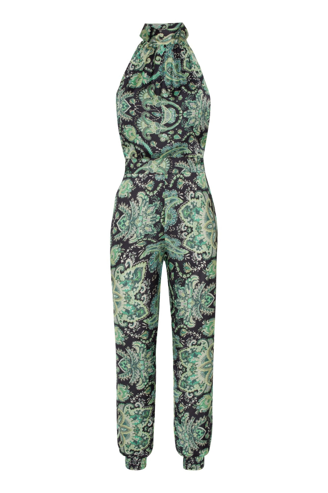 Karmamia - Lennox Jumpsuit - Emerald Paisley