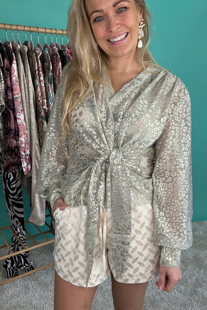 Karmamia - Rio Blouse - White Leo