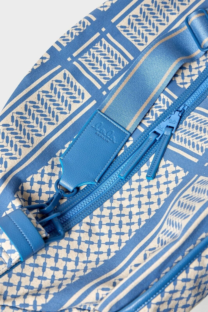 Lala Berlin - Big Bag Muriel 2.0 10011730 - Heritage Stripe Blue