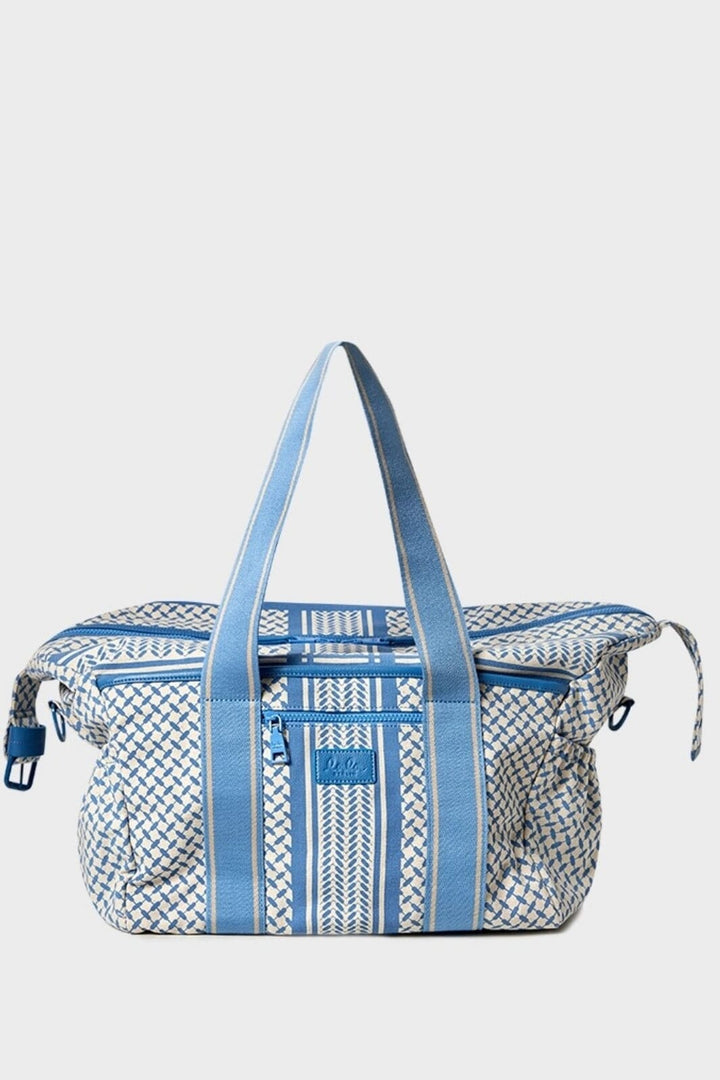 Lala Berlin - Big Bag Muriel 2.0 10011730 - Heritage Stripe Blue