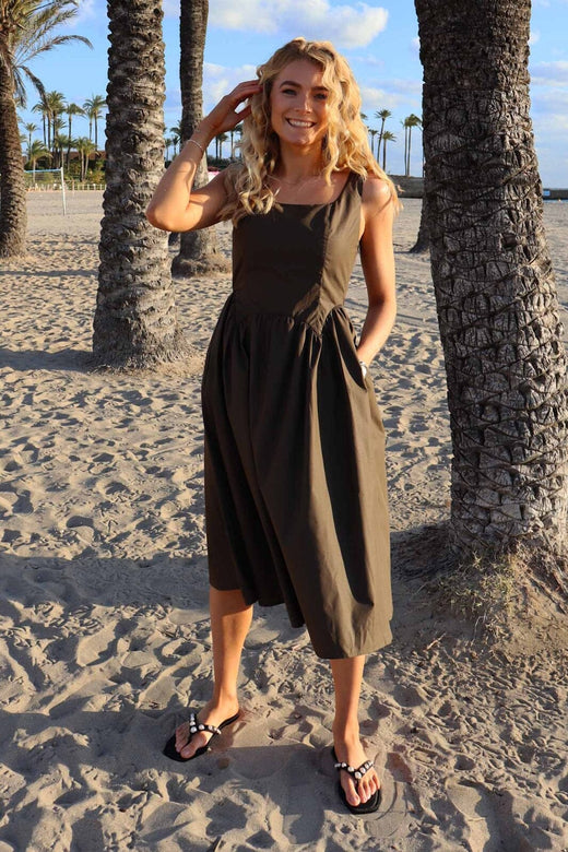 Liberte - Agnes-Dress 22222 - Choco