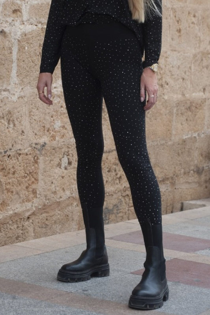 Liberte - Alma-Legging - Black Simili