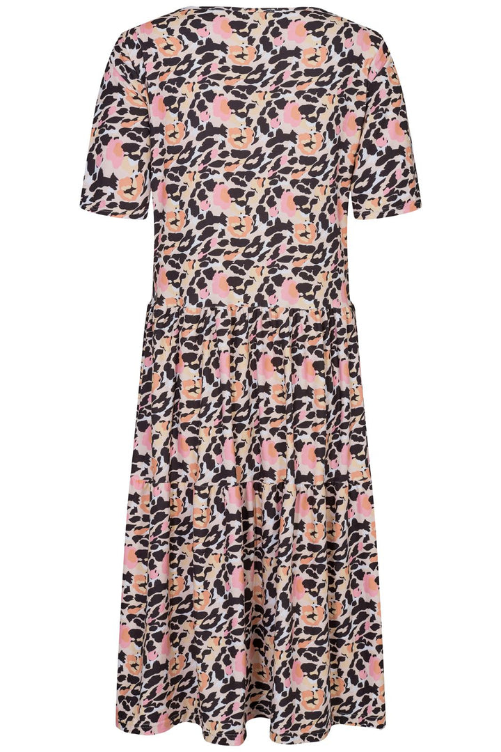 Liberte - Alma-Short-Loose-Dress - Flower Leo