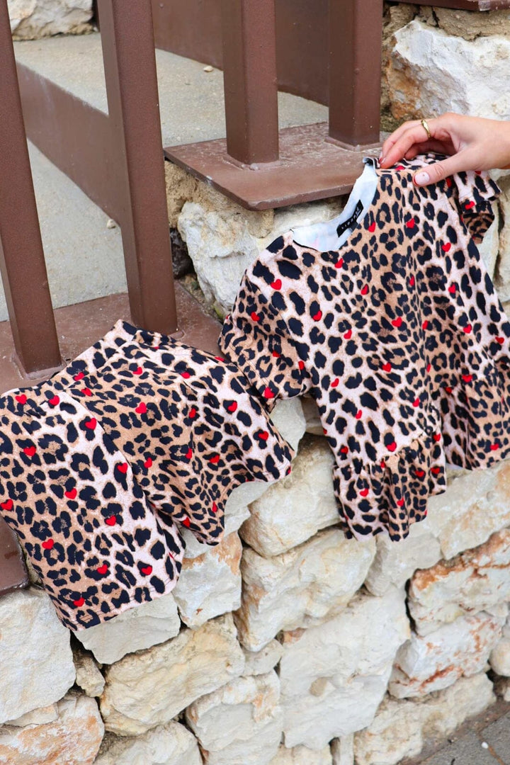 Liberte - Alma-Shorts (Kids) 9617 - Lux Leo Red Heart