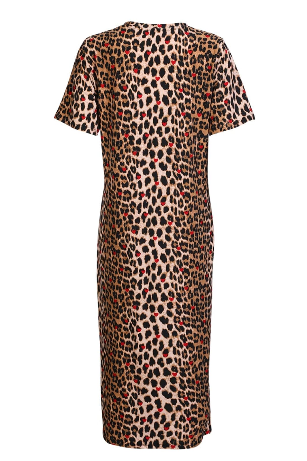 Liberte - Alma-Ss-Twist-Dress 9586 - Lux Leo Red Heart