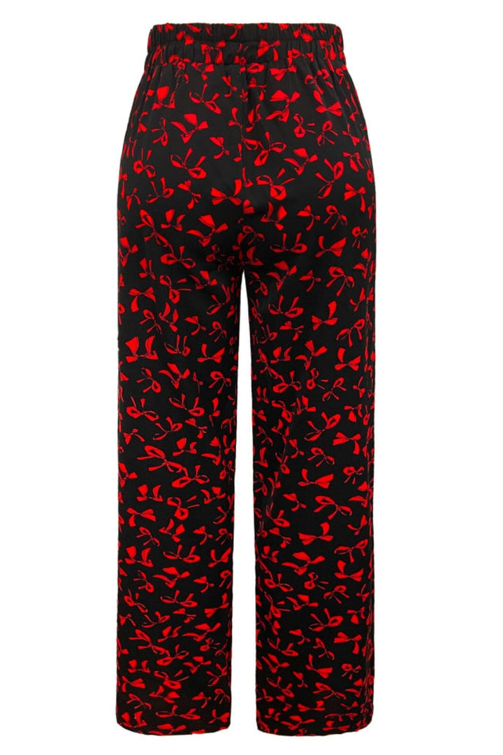 Liberte - Cecilie-Pants 22131 - Black Red Bow