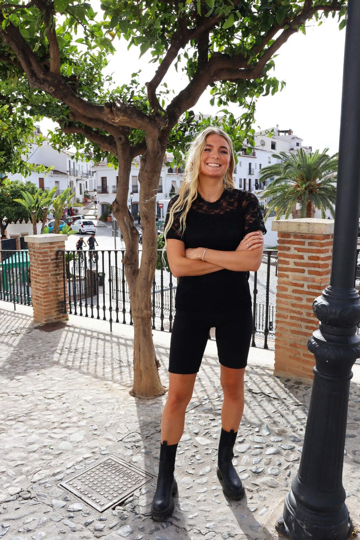 Liberte - Henne-Long-Bicyle-Shorts - Black