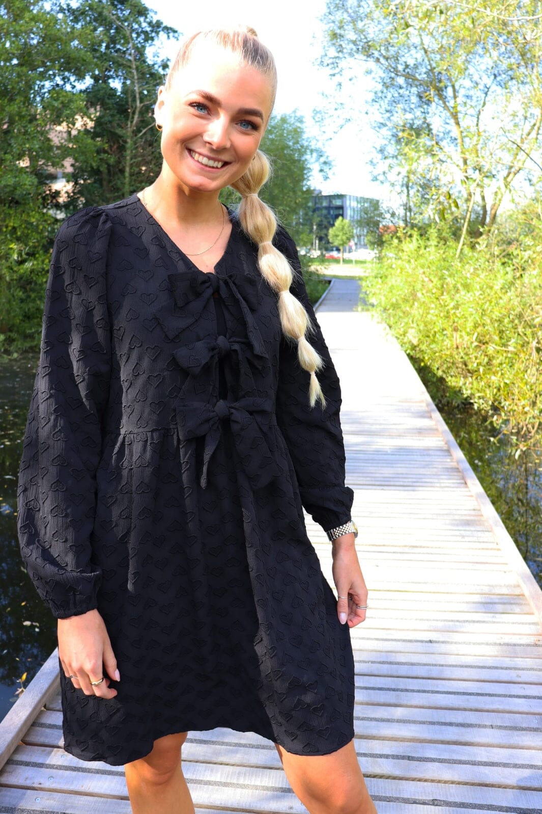 Liberte - Manni-Ls-Dress 22116 - Black Heart