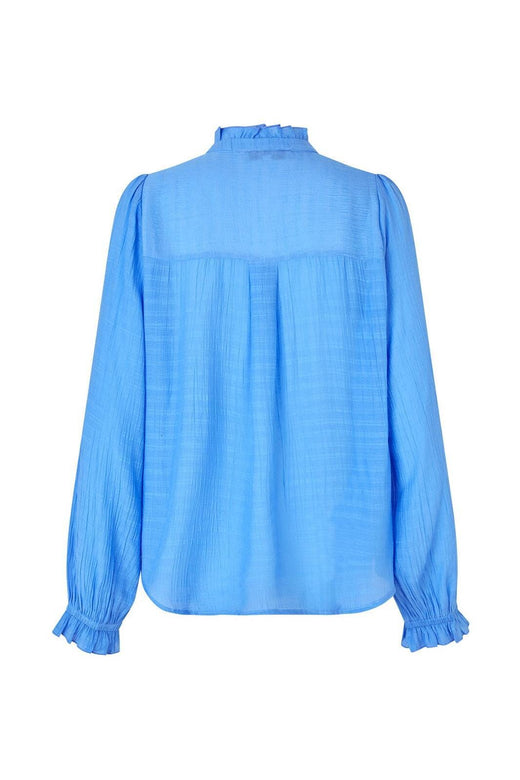 Forudbestilling - Lollys Laundry - Arielll Shirt Ls25418-1004 - 97 Neon Blue Bluser 