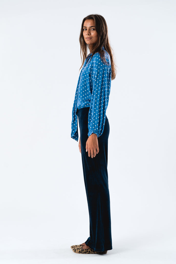 Lollys Laundry - Elliell Shirt Ls - 76 Dot Print