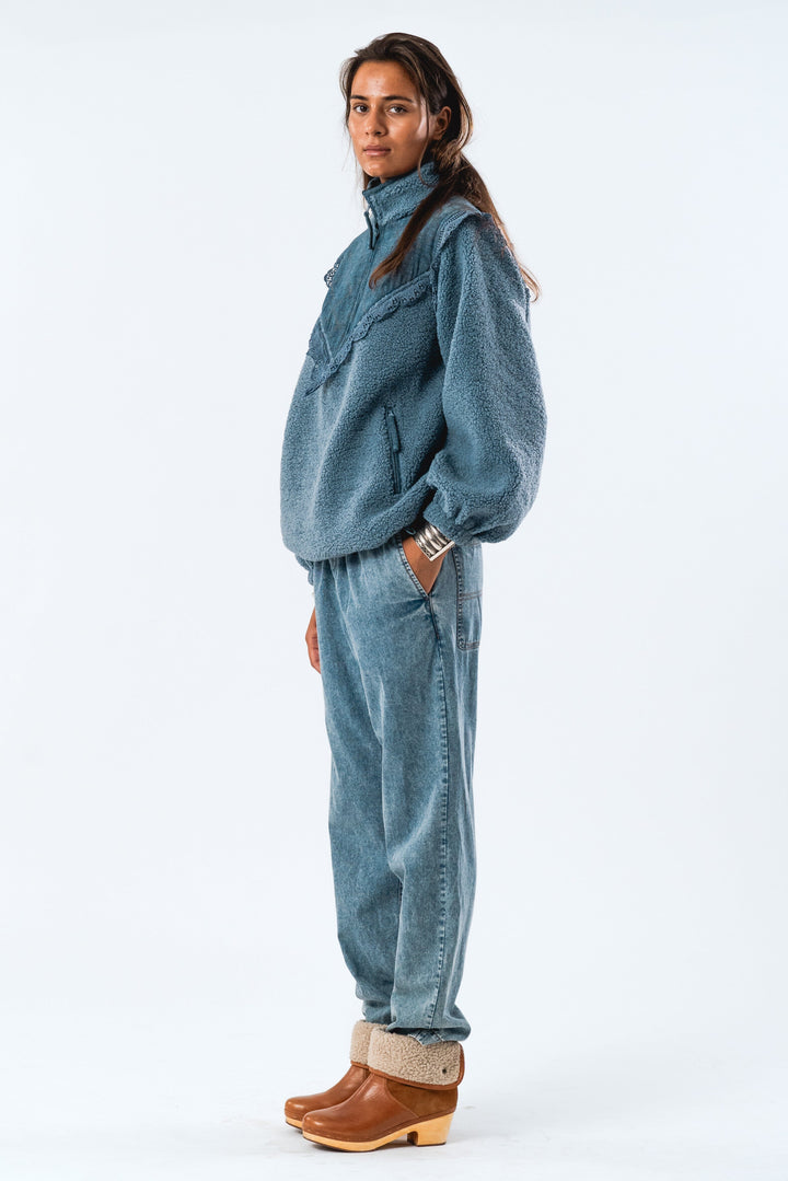 Lollys Laundry - Falll Jacket Ls - 29 Dusty Blue