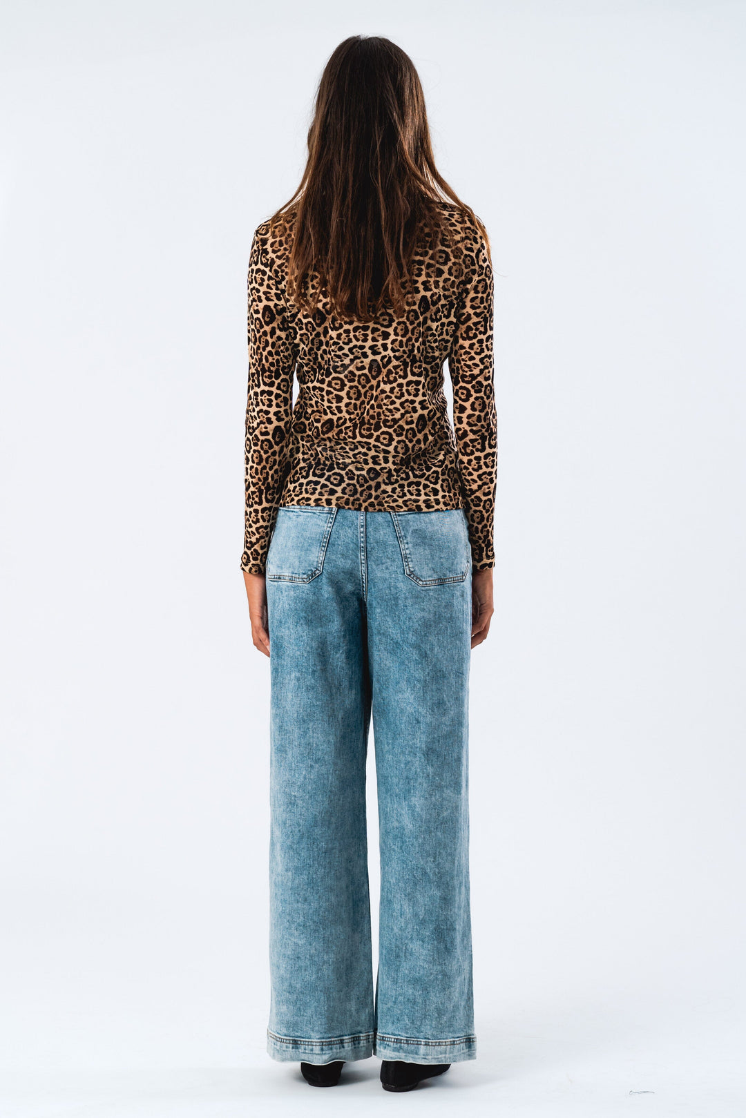 Lollys Laundry - Iriell Blouse Ls - 72 Leopard Print