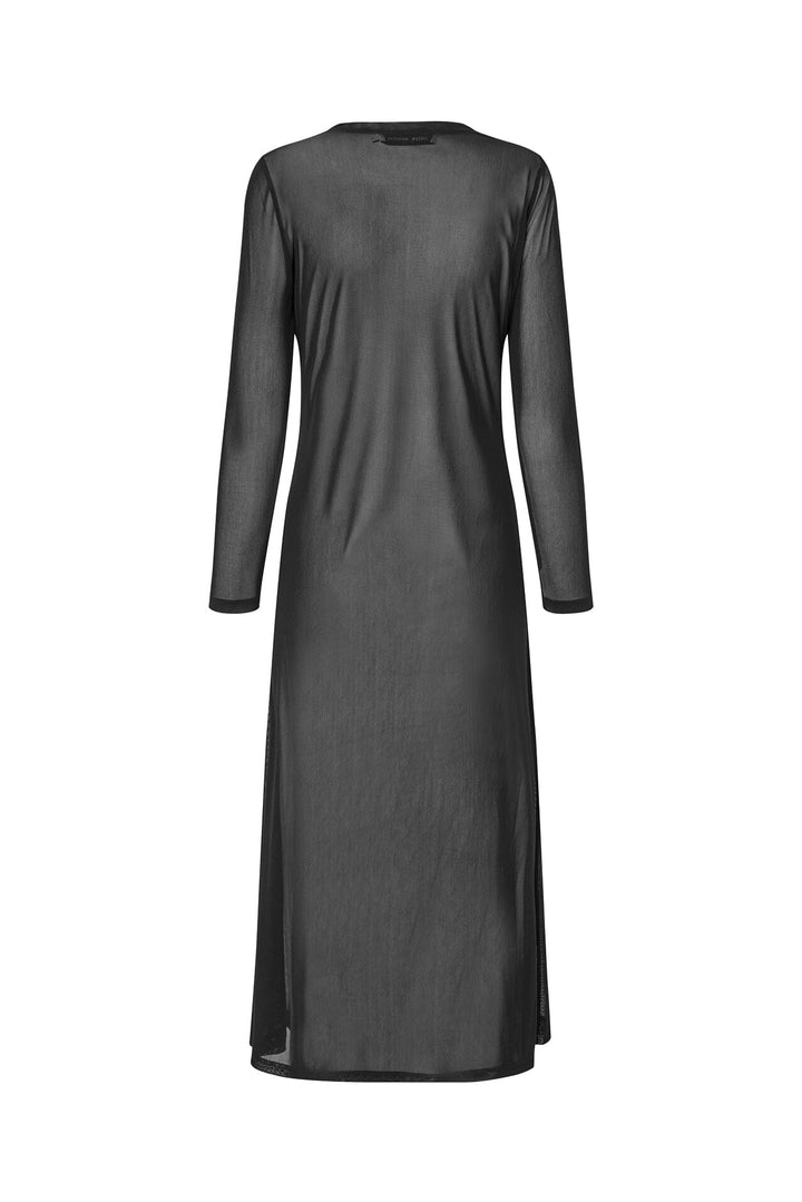 Lollys Laundry - Loganll Maxi Dress Ls - 99 Black