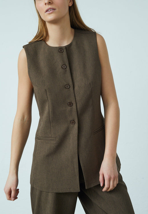 Forudbestilling - Love & Divine - Love1343 18770 - 201 - Brown Mel. Veste 