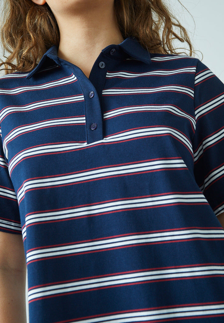 Forudbestilling - Love & Divine - Love1349 18829 - 830 - Navy/Stripe Kjoler 