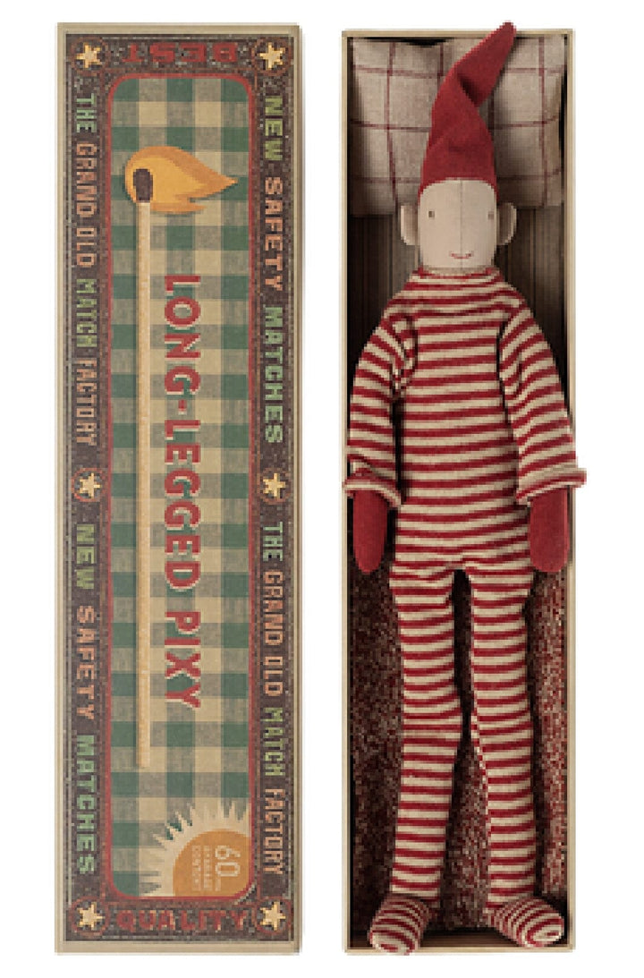 Maileg - Langbenet Nisse I Tændstikæske, Lille