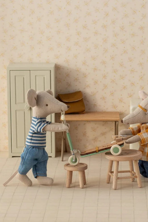 Maileg - Louimax, Mus, Storebror - Bigsister/Brother