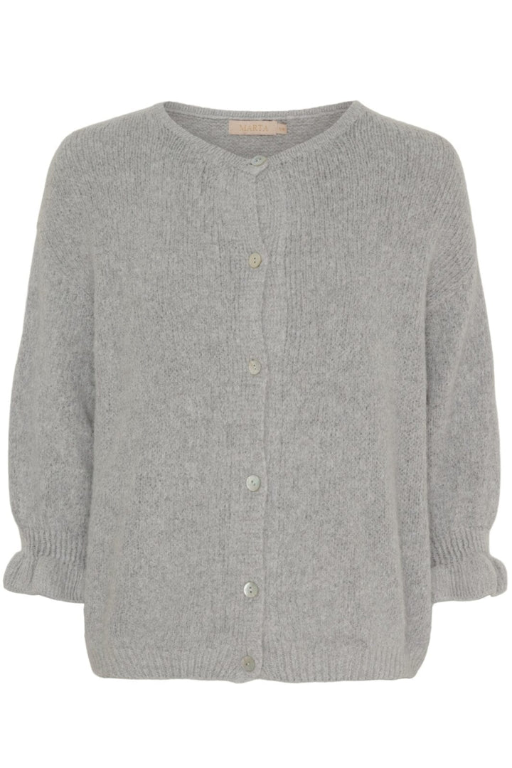 Marta Du Chateau - Mdcjuliana Knit 2413 - Light Grey