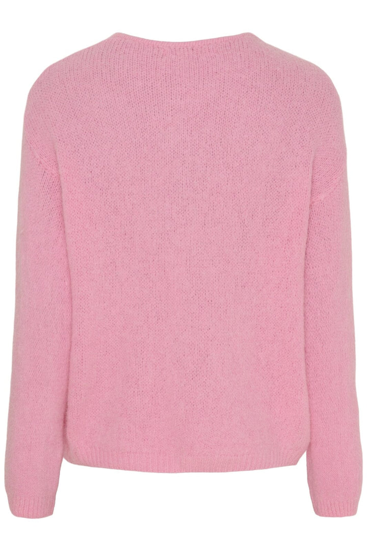 Forudbestilling - Marta Du Chateau - Mdckiki Knit - Baby Pink Strikbluser 