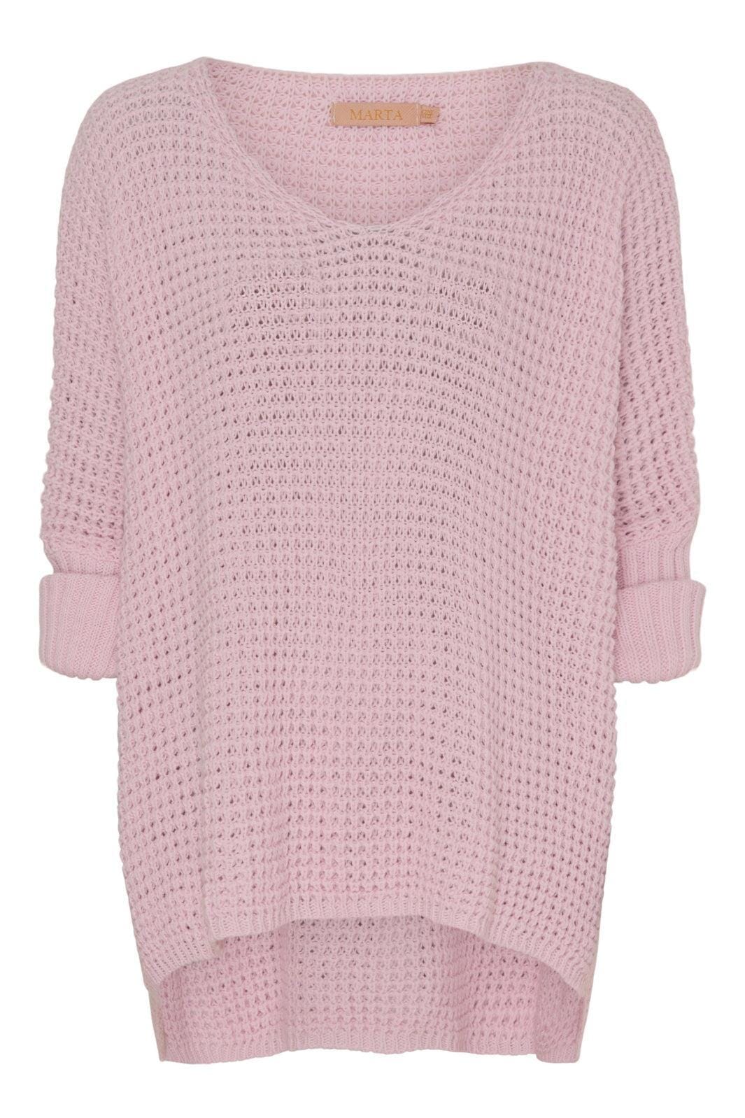 Marta Du Chateau - Mdcmille Knit - Baby Rose