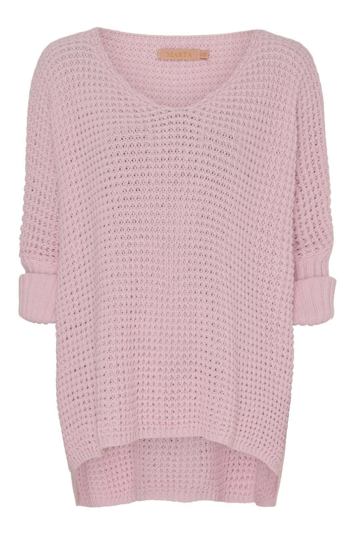 Marta Du Chateau - Mdcmille Knit - Baby Rose