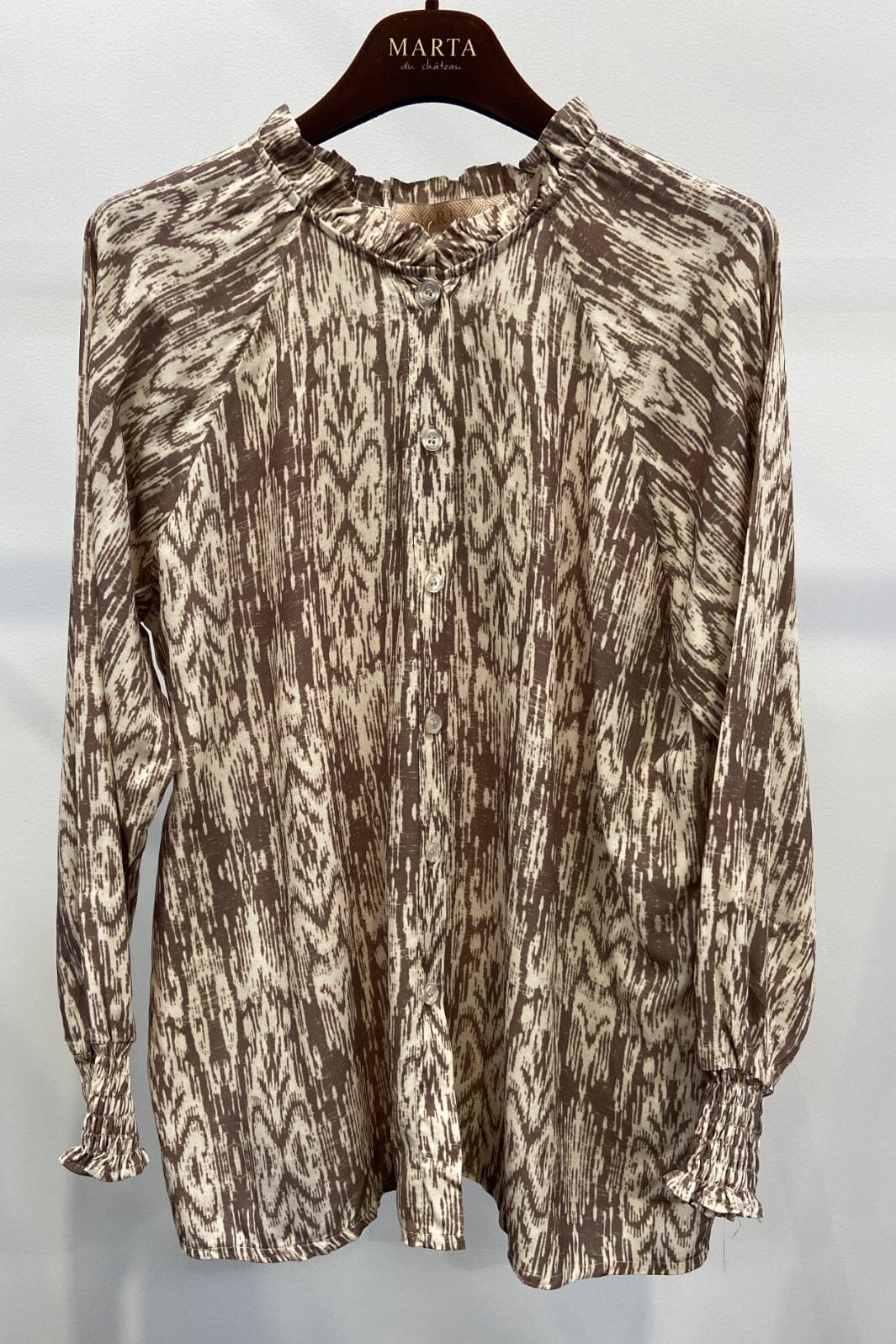 Marta Du Chateau - Mdcpalma Shirt - 4189 Leo Fango