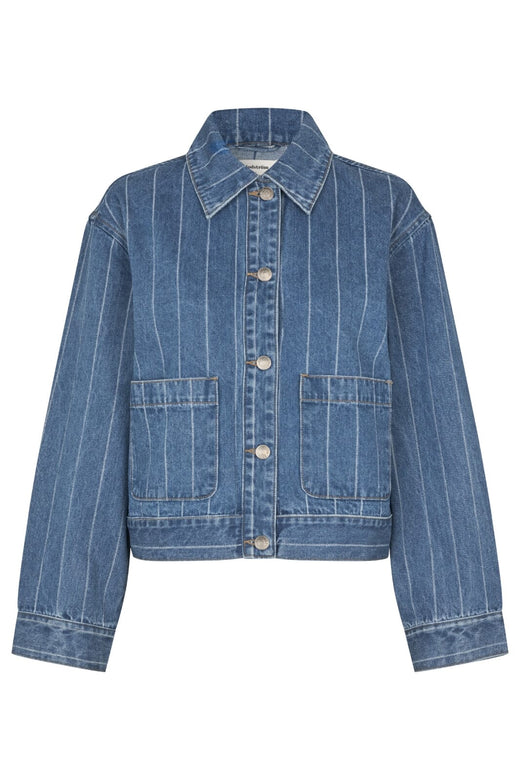 Modström - Isoldemd Jacquard Overshirt 58399 - 11966 - Jacquard Stripe