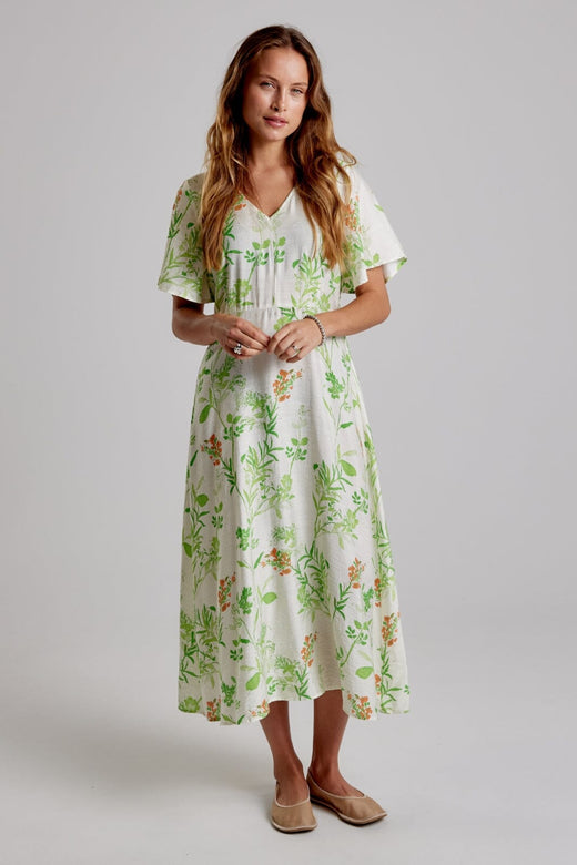 Forudbestilling - Moves by Minimum - Hamma Dress 4289 228594289 - 004 - Broken White Kjoler 