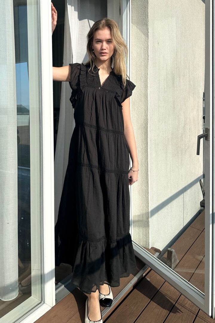 Neo Noir - Ankita S Voile Dress - Black