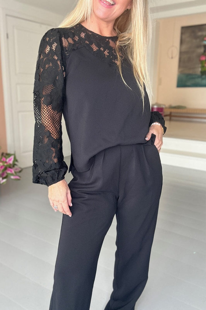 Neo Noir - Antonia Crepe Jumpsuit - Black