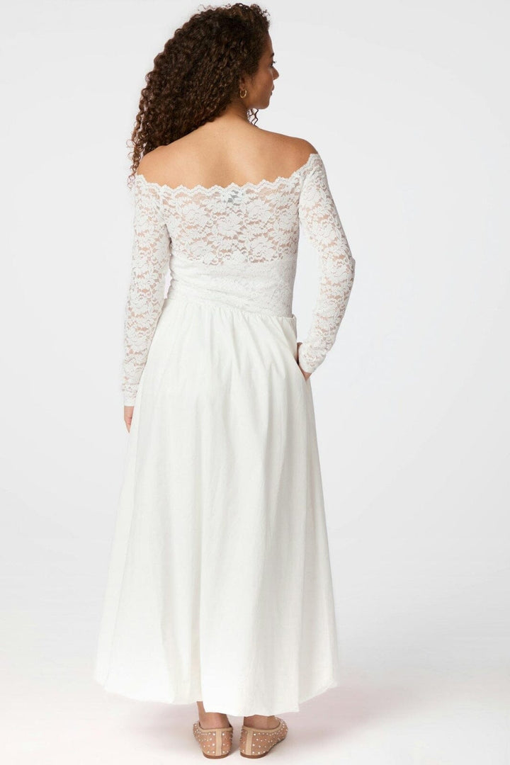 Neo Noir - Casadi Lace Flower Blouse 162631 - 120 - White