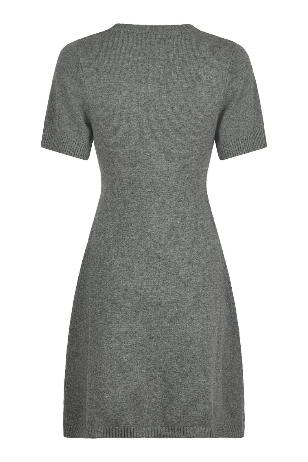 Neo Noir - Elise Knit Dress - Dark Grey Melange