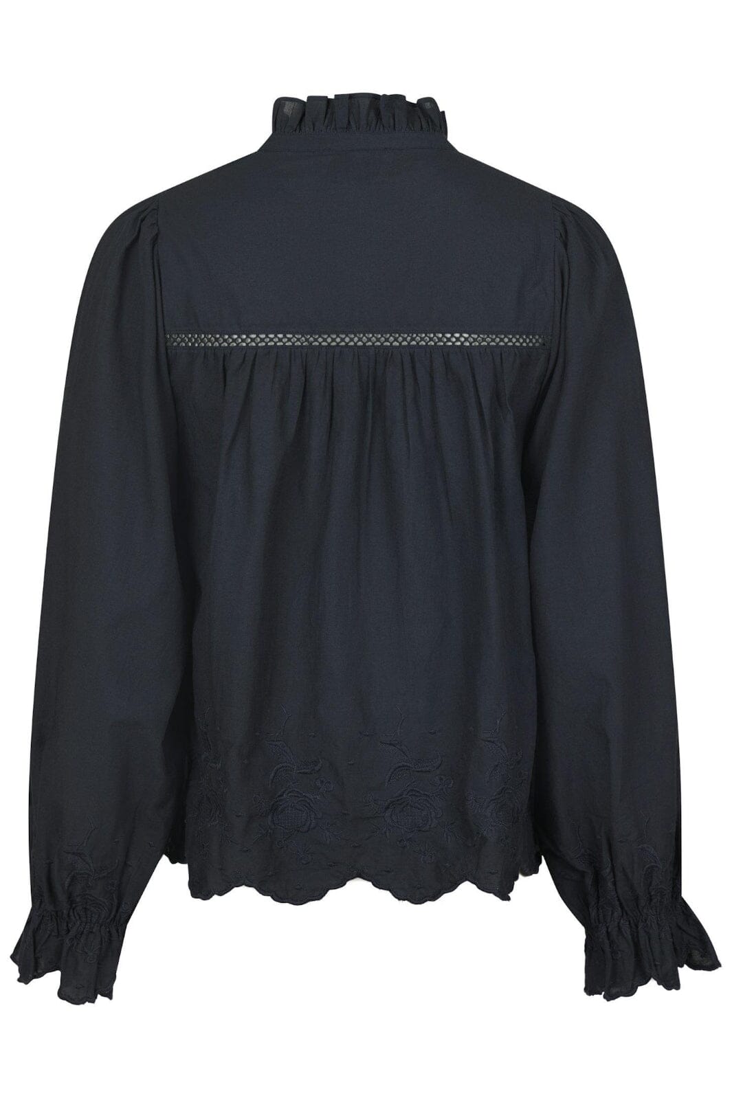 Neo Noir - Heline Emb Blouse - Navy