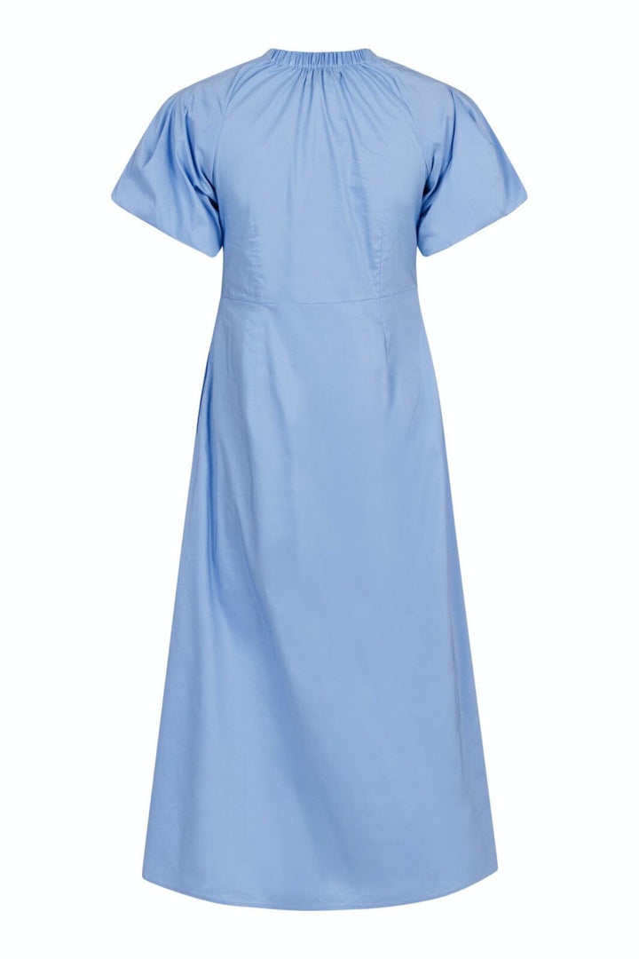 Neo Noir - Illana Poplin Dress - Sky Blue