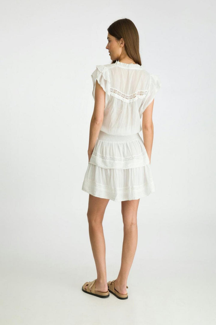 Neo Noir - Jarmy S Voile Dress - White