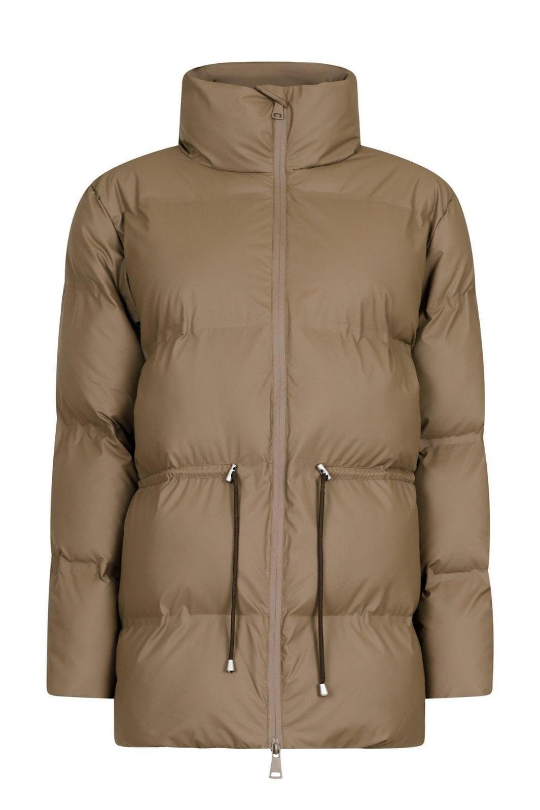 Neo Noir - Mayra C Puffer Jacket - Dark Taupe
