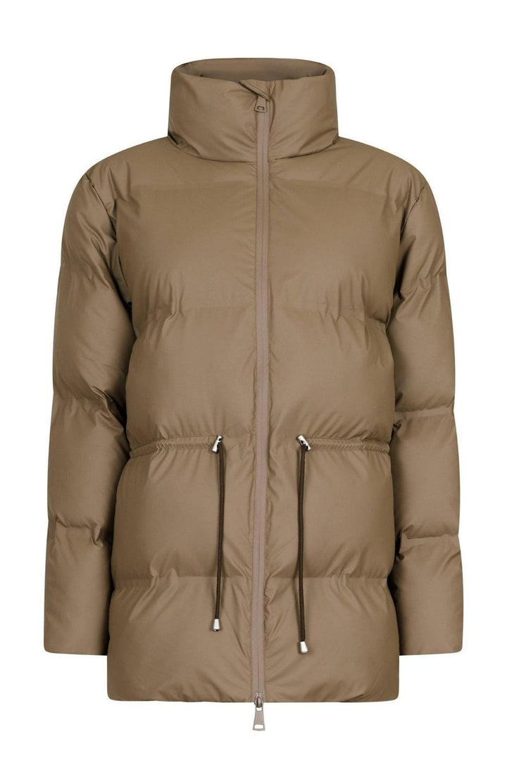 Neo Noir - Mayra C Puffer Jacket - Dark Taupe