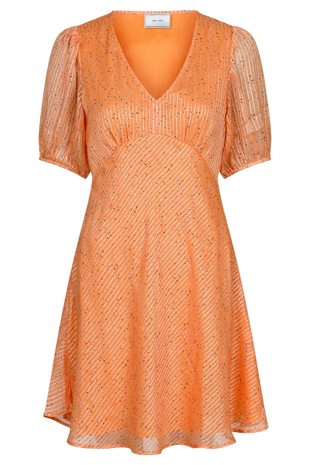 Neo Noir - Nobu Sparkle Dress - Tangerine