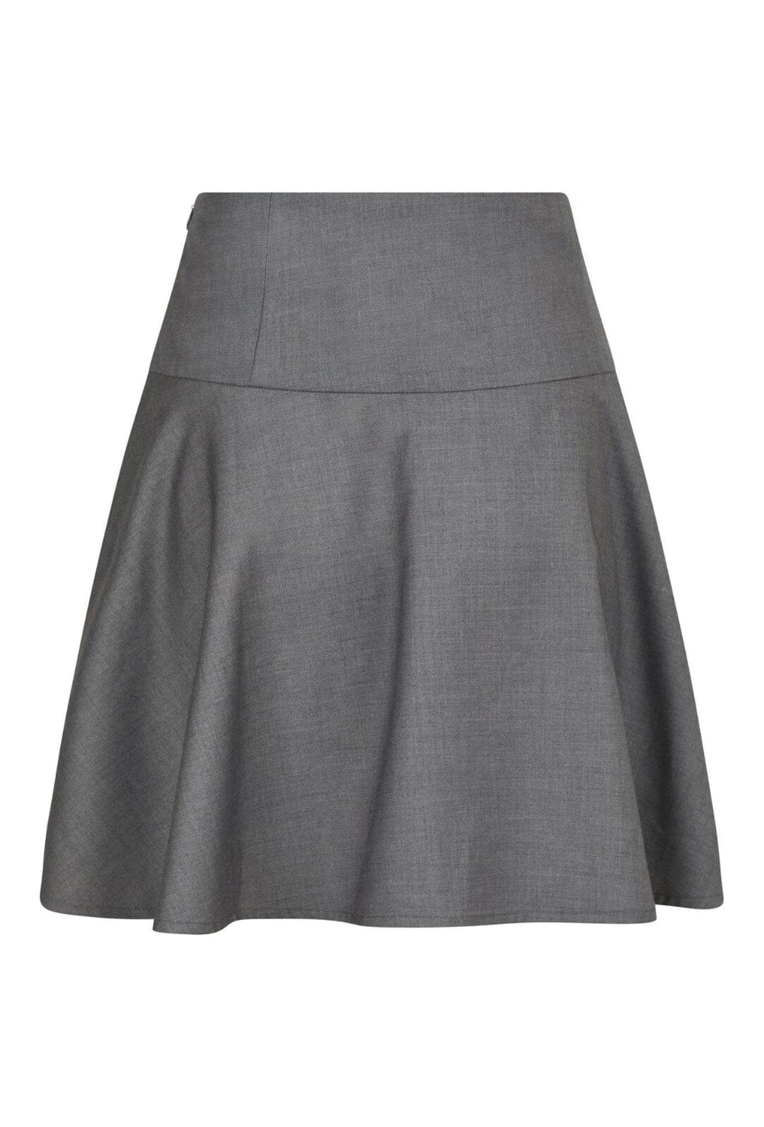 Neo Noir - Pamelo Skirt - Dark Grey Melange