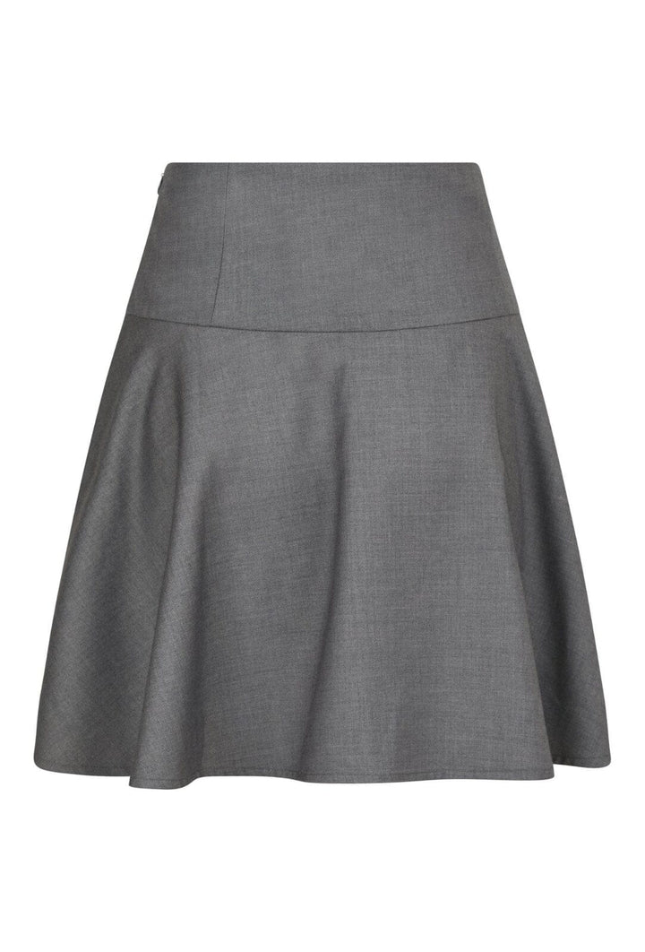 Neo Noir - Pamelo Skirt - Dark Grey Melange