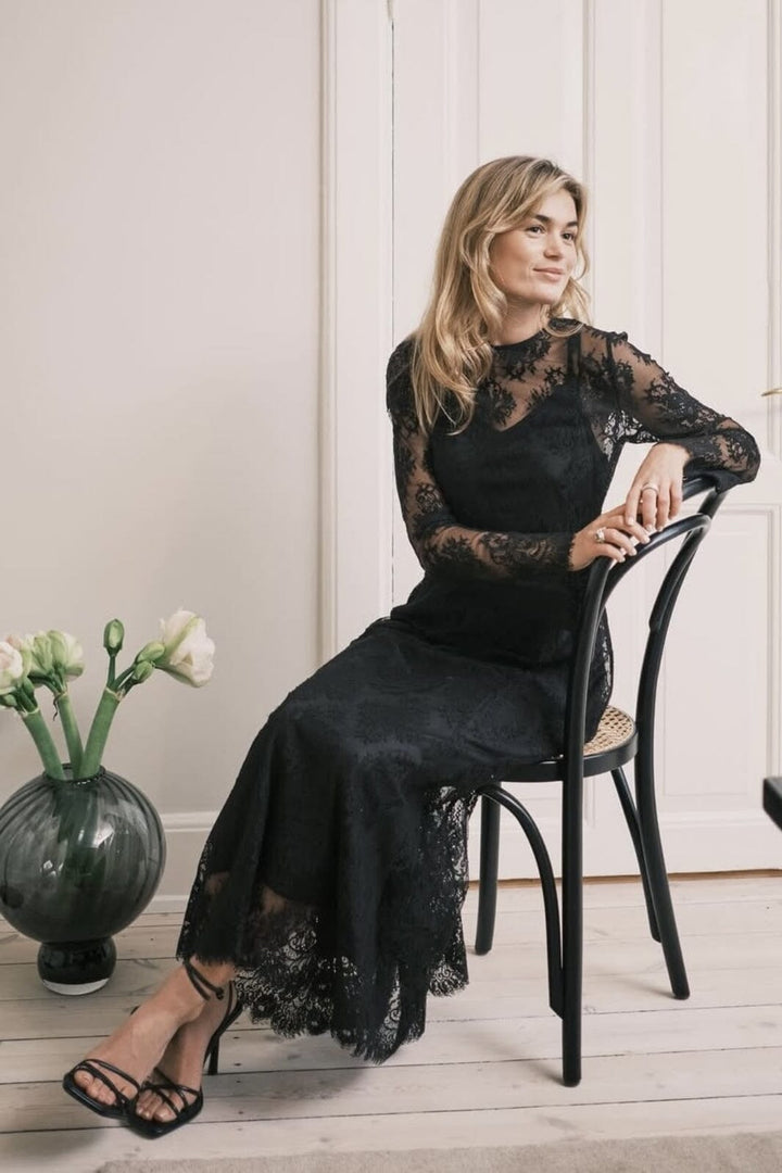 Neo Noir - Rimova Lace Dress 164363 - 100 - Black