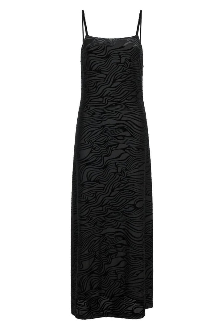 Neo Noir - Sali Zebra Burnout Dress - Black