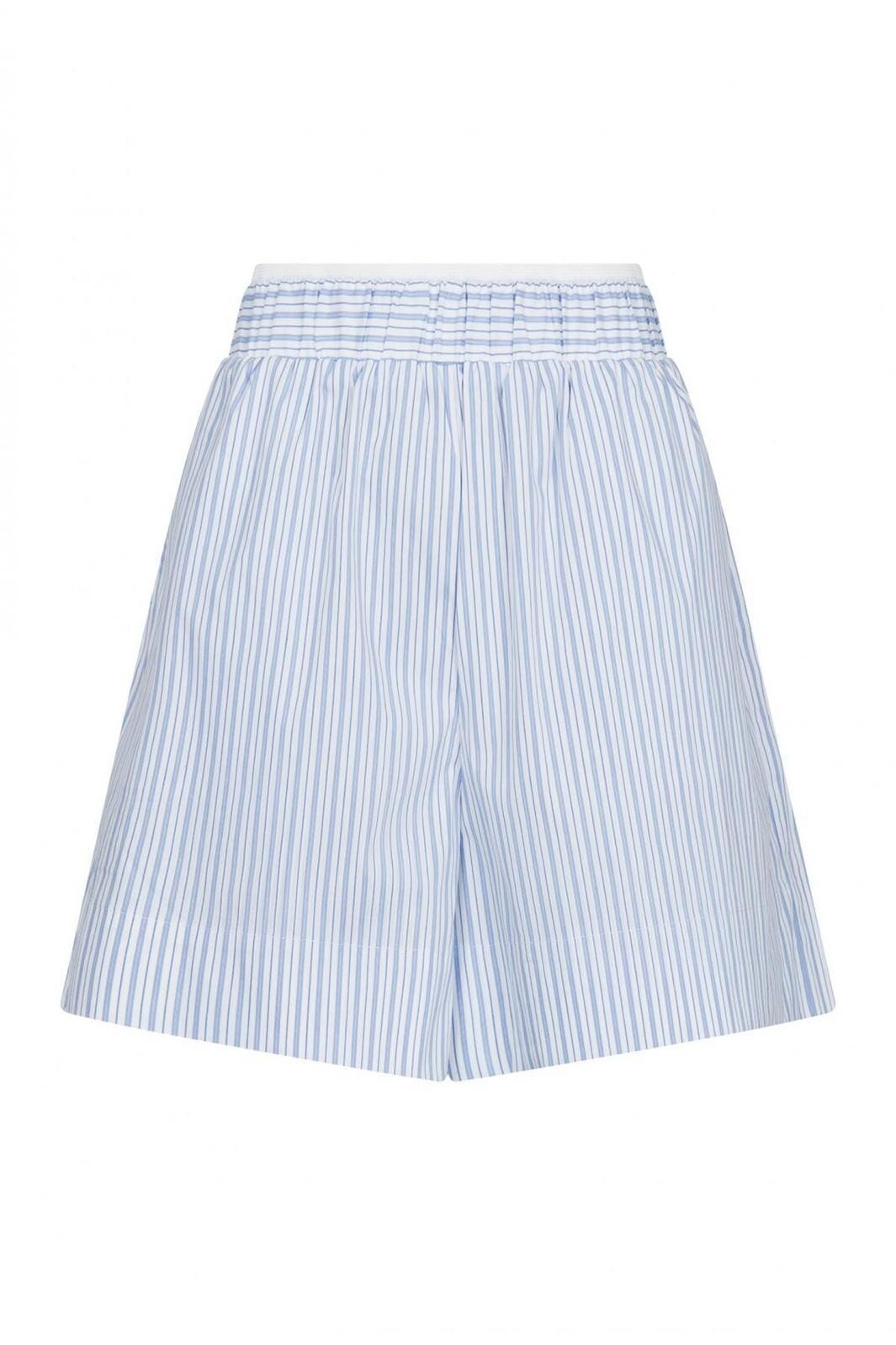 Neo Noir - Shady Stripe Shorts - Light Blue
