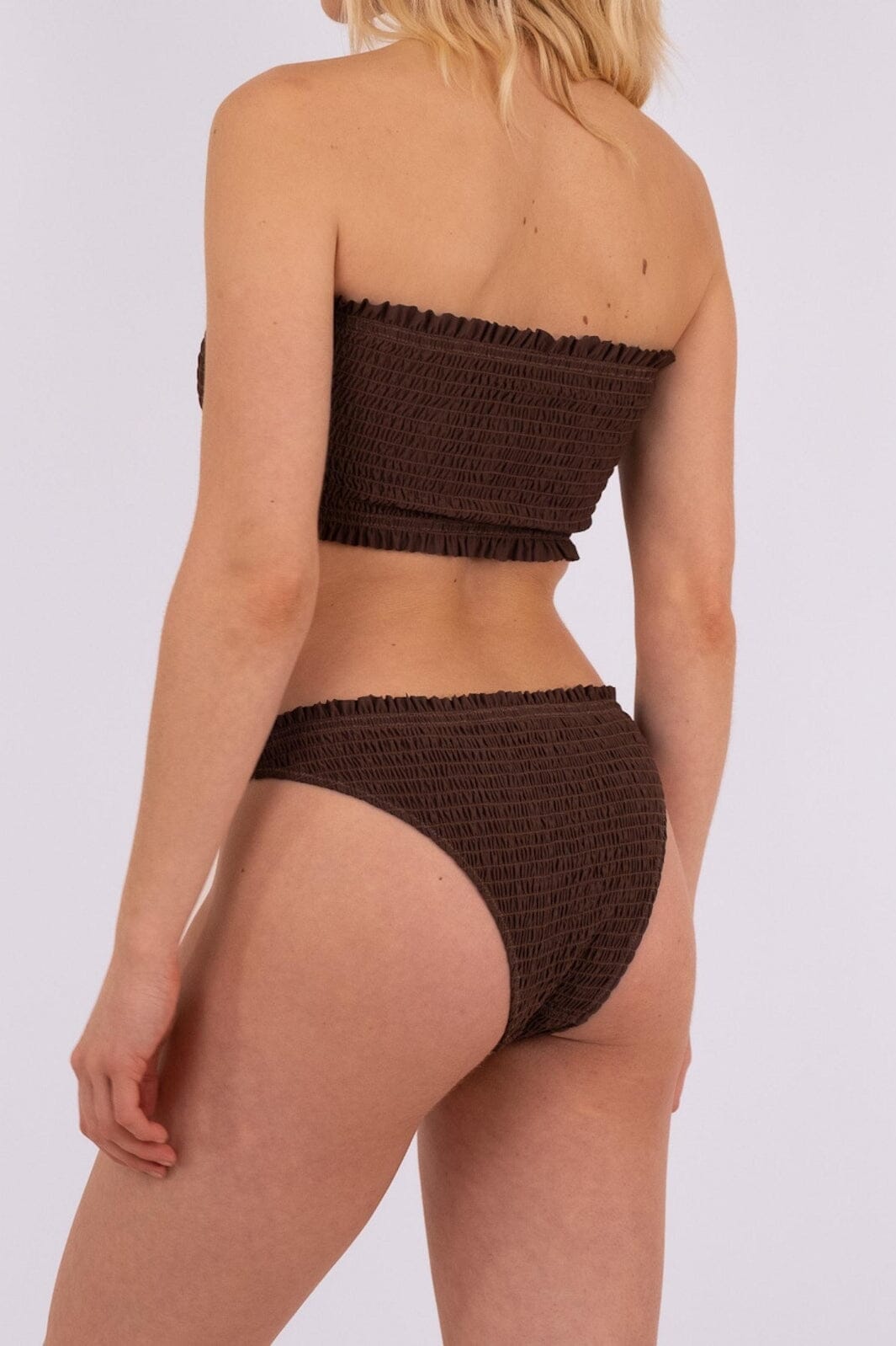 Neo Noir - Skin Lobster Bikini Top - Brown