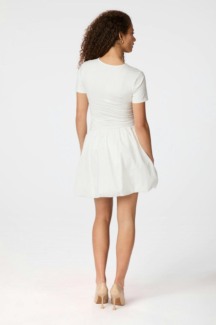 Neo Noir - Stela Short Balloon Skirt 163696 - 120 - White