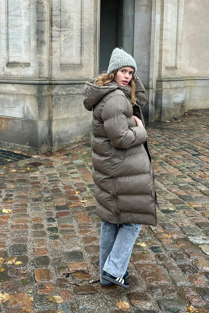 Neo Noir - Viviana C Puffer Jacket - Dark Taupe
