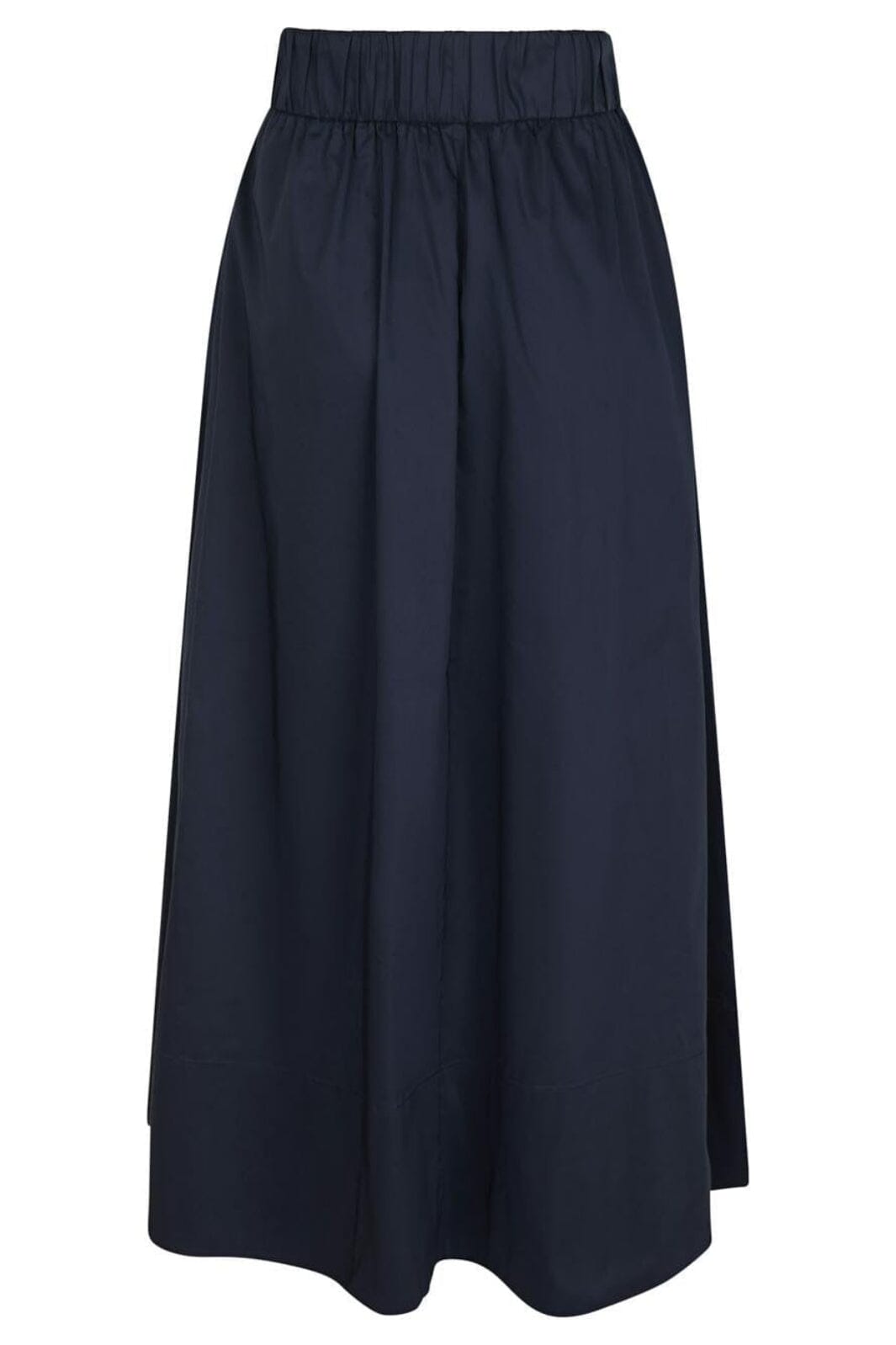 Neo Noir - Yara Long Poplin Skirt 163076 - 141 - Navy